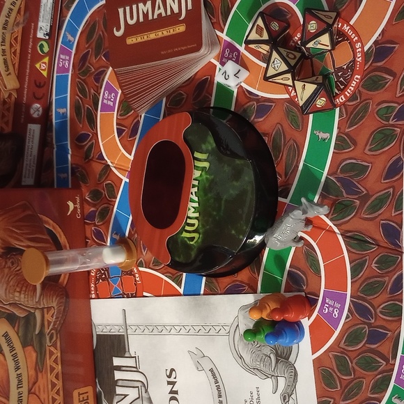 Jumanji Game 100% Complete Classic Adventure Board Family Game - Picture 11 of 13
